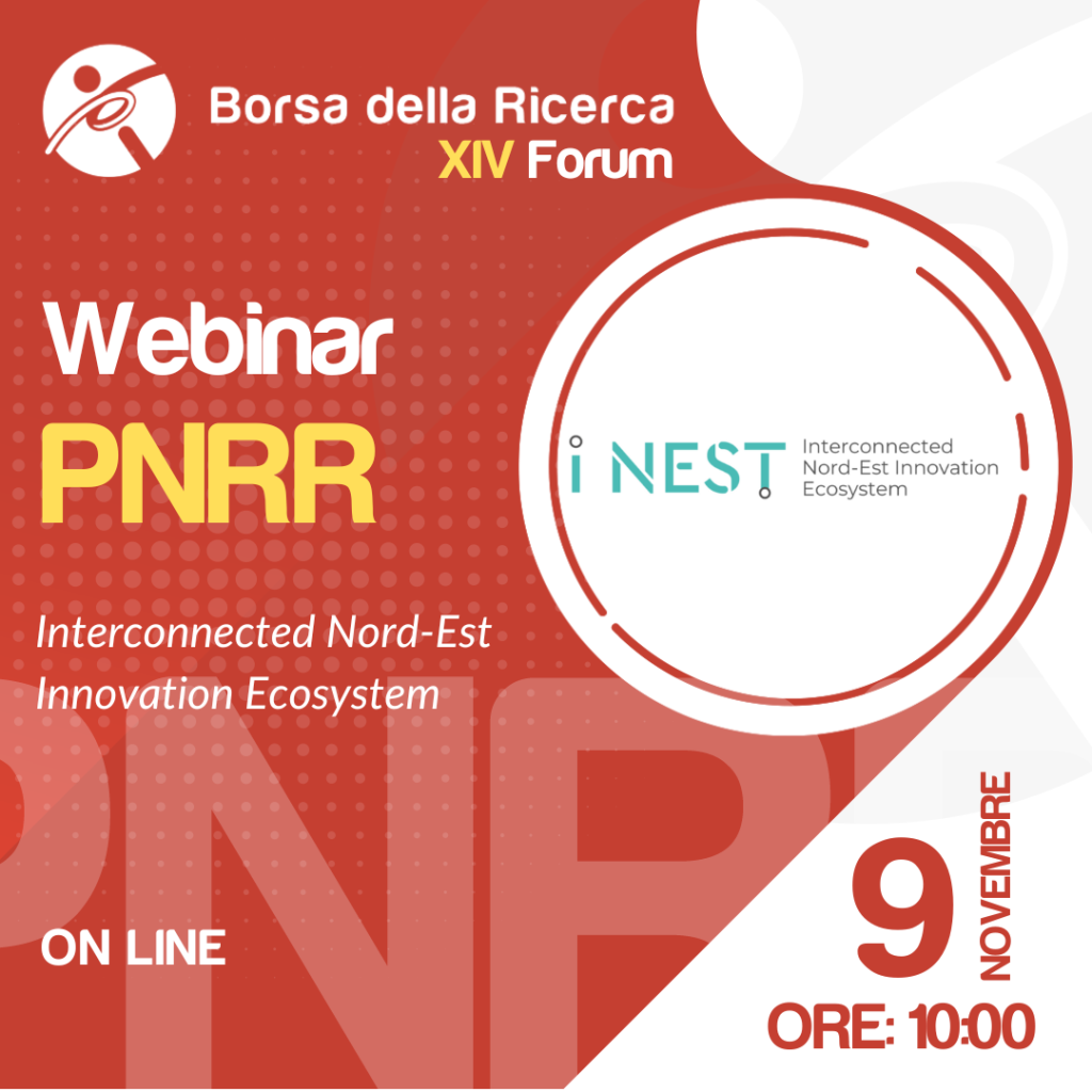 Webinar Expo PNRR Live | iNEST