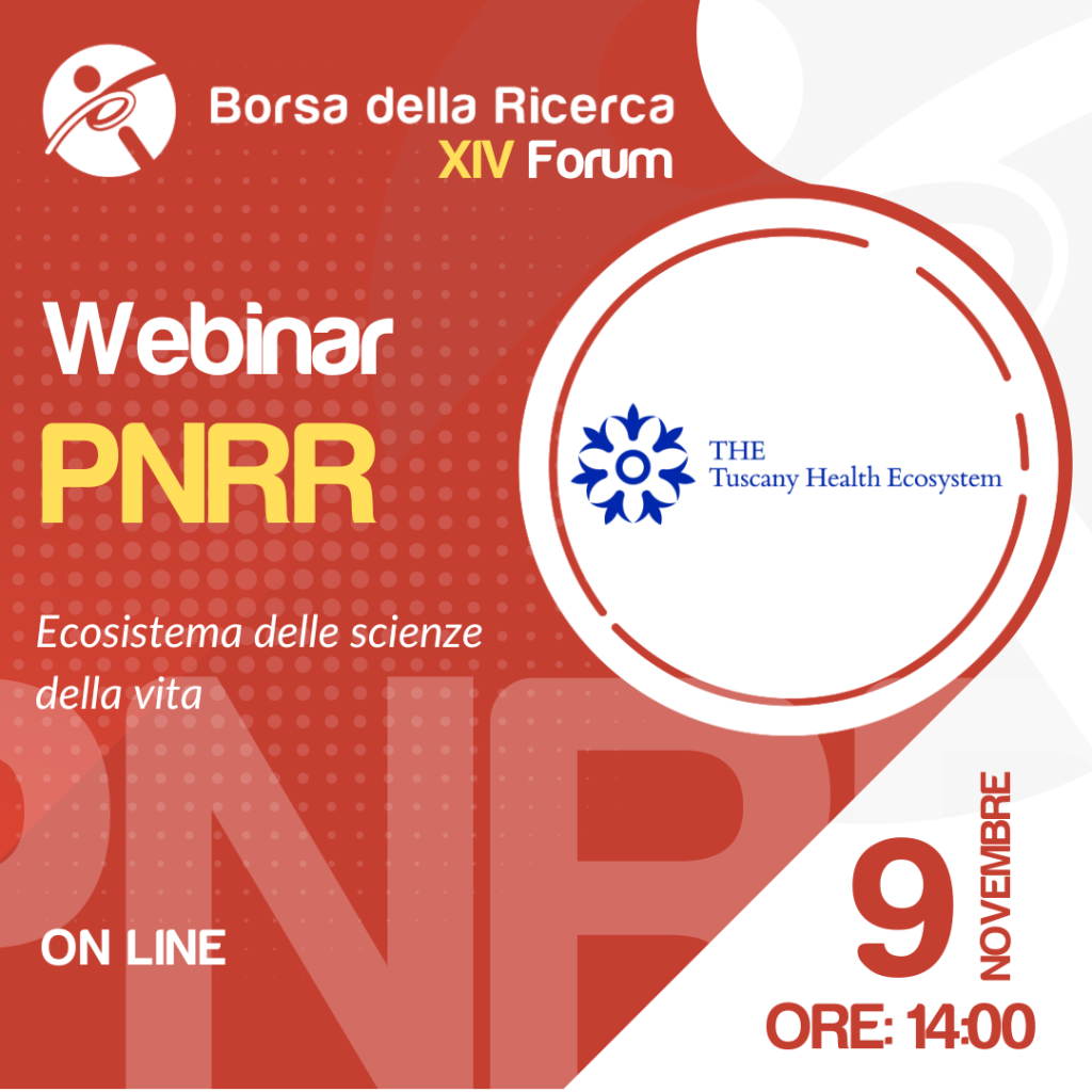Webinar Expo PNRR Live | Tuscany Health Ecosistem