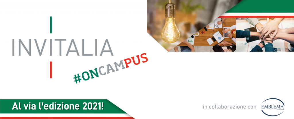 14.04.2021 - Torna Invitalia #onCampus!